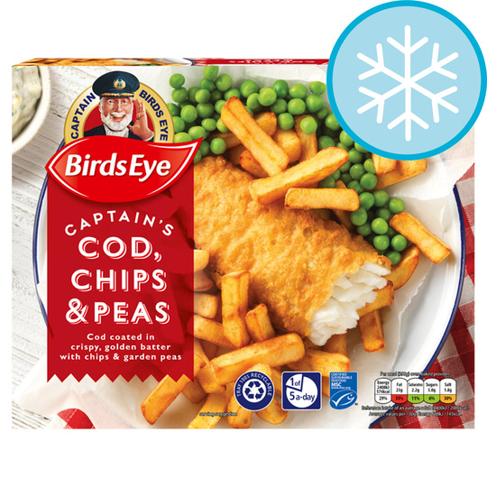 Cod, chips and peas - 5000116107261