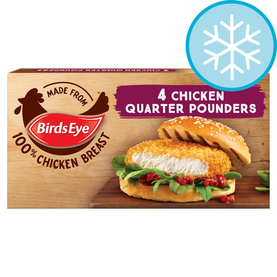 4 Chicken Quarter Pounders - 5000116107445