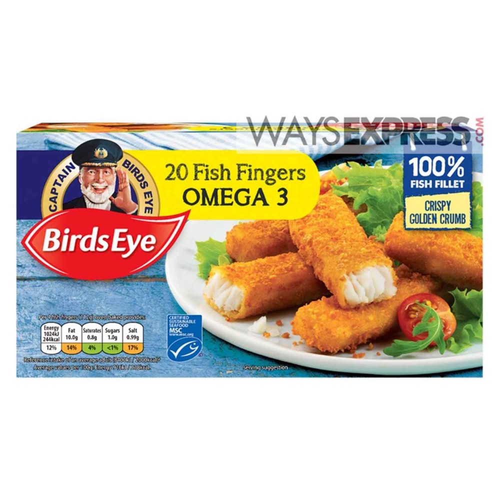 Omega 3 Fish Fingers - 5000116124657