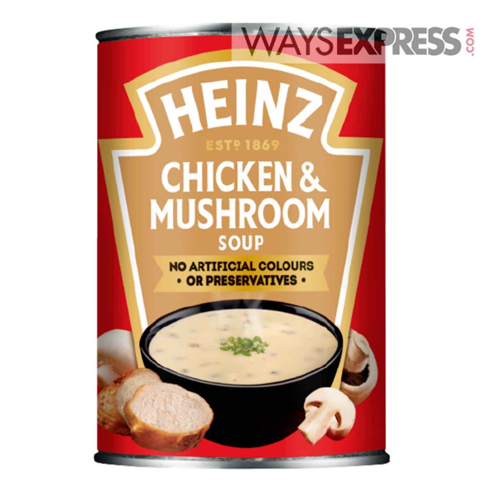Heinz Chicken And Mushroom Soup 400G - 5000157063236