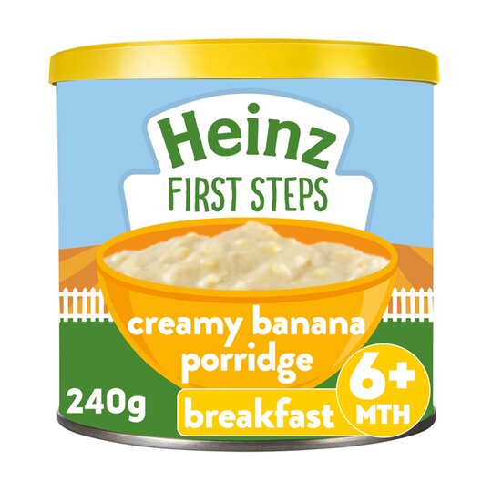 First Steps Creamy Banana Porridge - 5000157077011