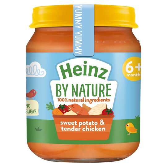 Heinz Sweet Potato & Chicken Jar 120G - 5000157140463