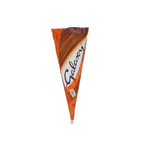 Galaxy hazelnut & chocolate ice cream cone 110ml - Waitrose UAE & Partners - 5000159452946