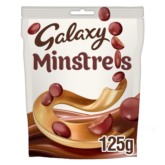 Galaxy Minstrels Chocolate Pouch 125G - 5000159530750