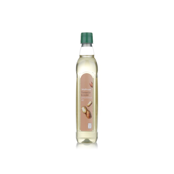 Waitrose groundnut oil 500ml - Waitrose UAE & Partners - 5000169000809