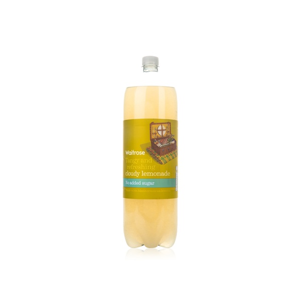 Waitrose cloudy lemonade (no added sugar) 2l - Waitrose UAE & Partners - 5000169002544