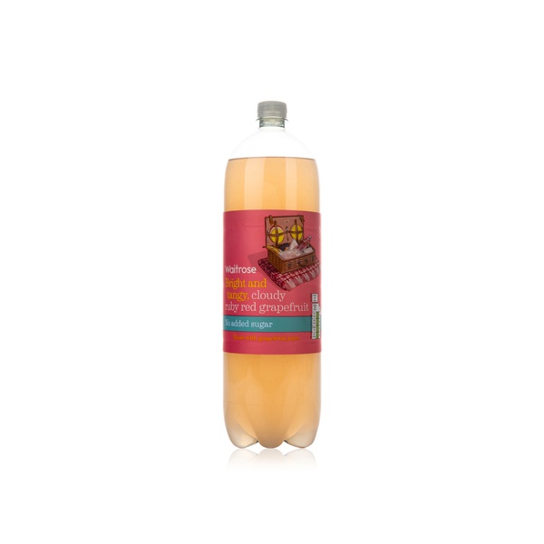 Waitrose ruby red grapefruit (no added sugar) 2l - Waitrose UAE & Partners - 5000169039465
