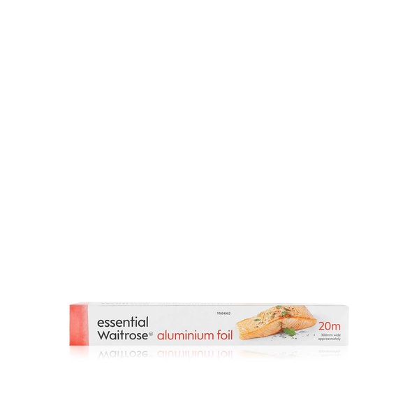 Essential Waitrose aluminium foil 20m - Waitrose UAE & Partners - 5000169042397