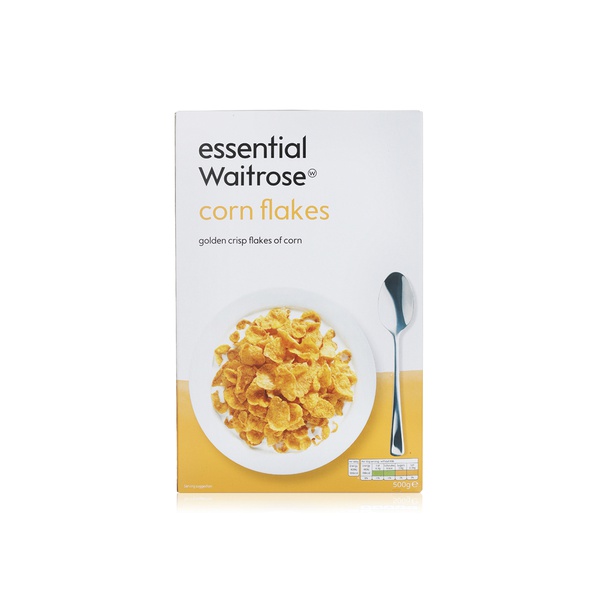 Essential Waitrose corn flakes 500g - Waitrose UAE & Partners - 5000169044353