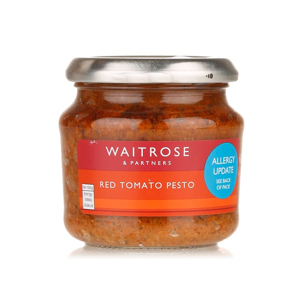 Waitrose red tomato pesto 190g - Waitrose UAE & Partners - 5000169055489