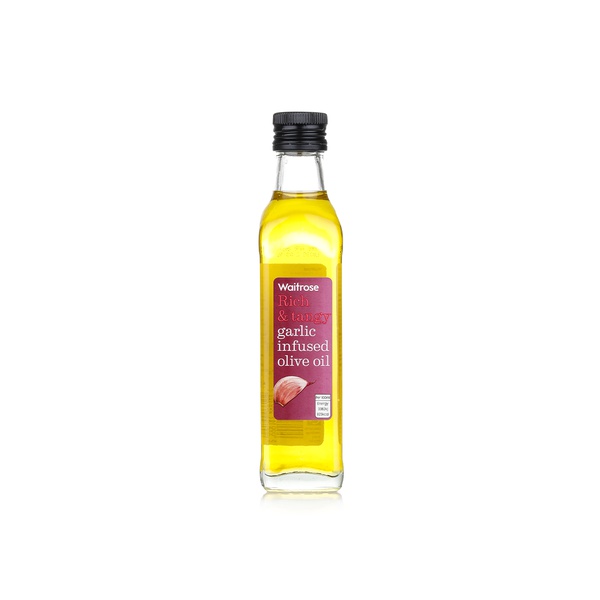 Waitrose garlic infused olive oil 250ml - Waitrose UAE & Partners - 5000169066102