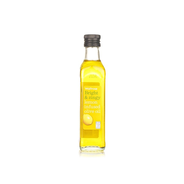 Waitrose lemon infused olive oil 250ml - Waitrose UAE & Partners - 5000169066119