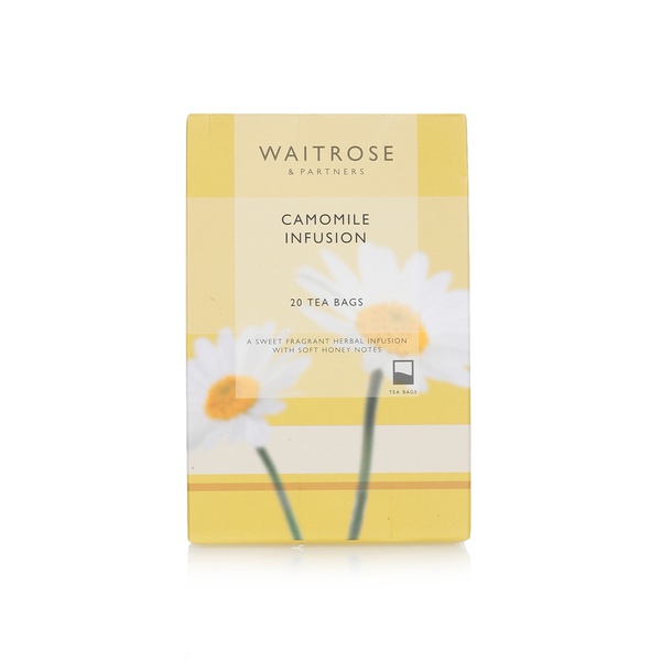 Waitrose camomile infusion 20s 30g - Waitrose UAE & Partners - 5000169164525