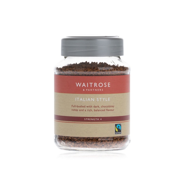 Waitrose Italian freeze-dried coffee 100g - Waitrose UAE & Partners - 5000169170069