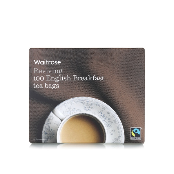 Waitrose English breakfast tea bags 100s 250g - Waitrose UAE & Partners - 5000169170427