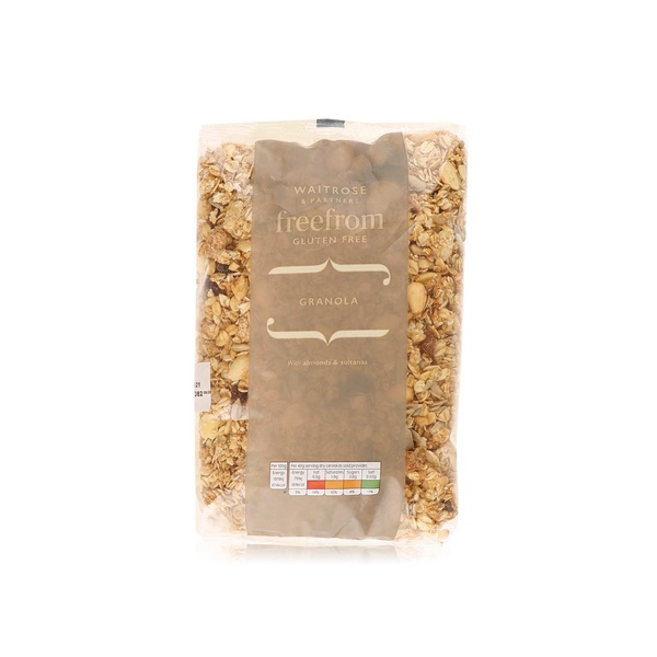 Waitrose granola with almonds and sultanas 500g - Waitrose UAE & Partners - 5000169185865