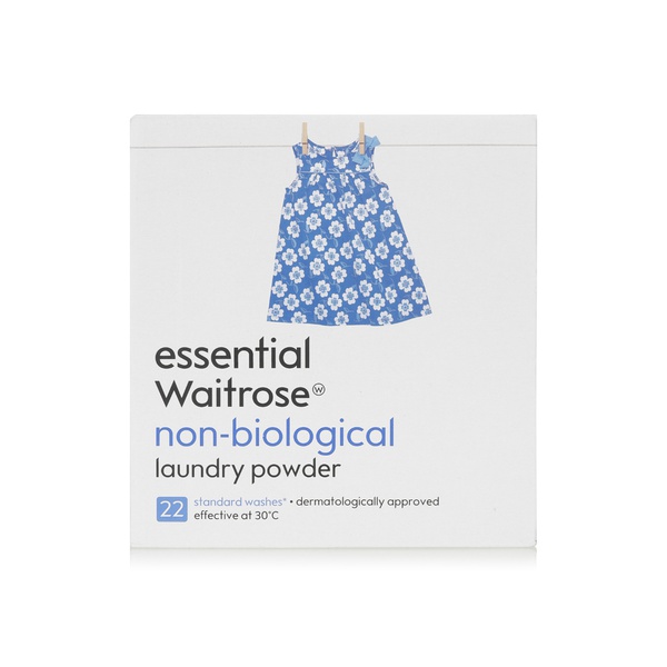 Essential Waitrose Non Bio Laundry Powder 1.43kg - Waitrose UAE & Partners - 5000169203712