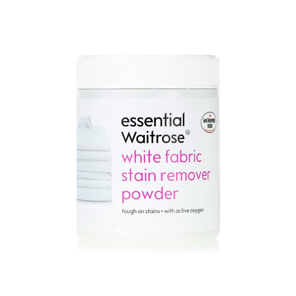 Essential Waitrose white fabric stain remover powder 500g - Waitrose UAE & Partners - 5000169204702