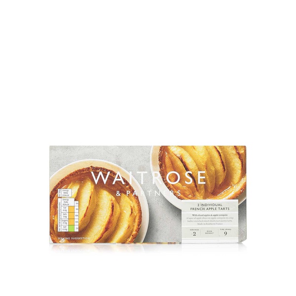 Waitrose French apple tarts 155g - Waitrose UAE & Partners - 5000169232668