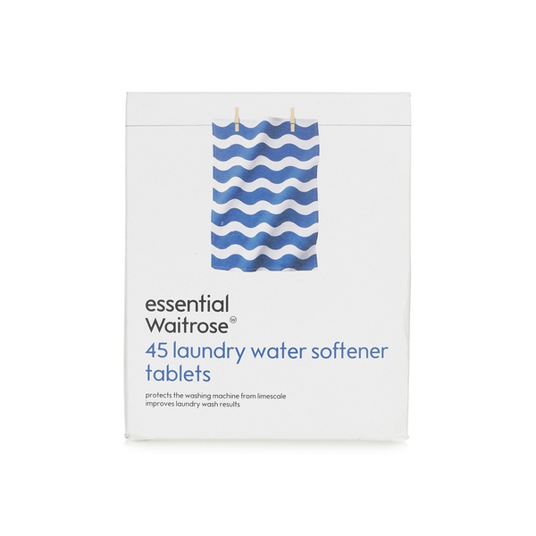 Essential Waitrose laundry water softener tablets 675g - Waitrose UAE & Partners - 5000169240496