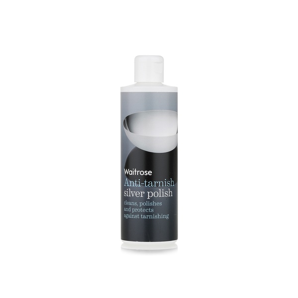 Waitrose anti-tarnish silver polish 250ml - Waitrose UAE & Partners - 5000169266151