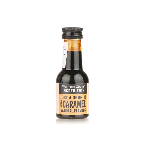 Waitrose Cooks' Homebaking salted caramel flavouring 38ml - Waitrose UAE & Partners - 5000169266809