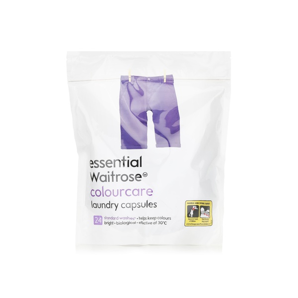 Essential Waitrose capsules colourcare 600g - Waitrose UAE & Partners - 5000169284629