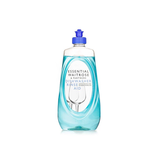 Essential Waitrose dishwasher rinse aid 500ml - Waitrose UAE & Partners - 5000169284650