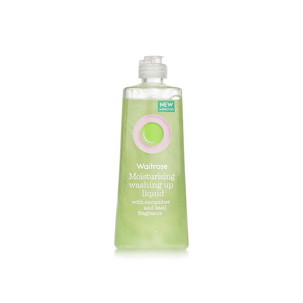 Waitrose cucumber & basil washing up liquid 500ml - Waitrose UAE & Partners - 5000169284735