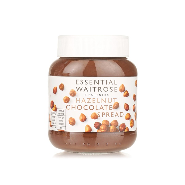 Essential Waitrose hazelnut chocolate spread 400g - Waitrose UAE & Partners - 5000169362457