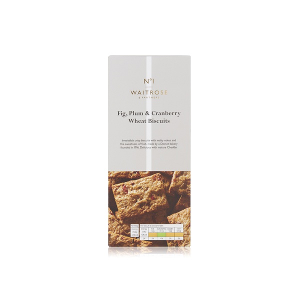 No.1 fig, plum and cranberry biscuits 130g - Waitrose UAE & Partners - 5000169389300