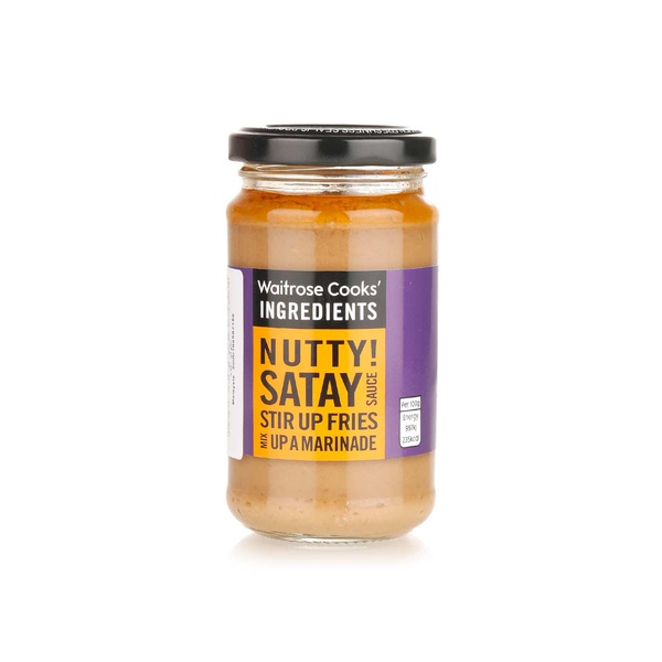 Waitrose Cooks' Ingredients satay sauce 180g - Waitrose UAE & Partners - 5000169567159