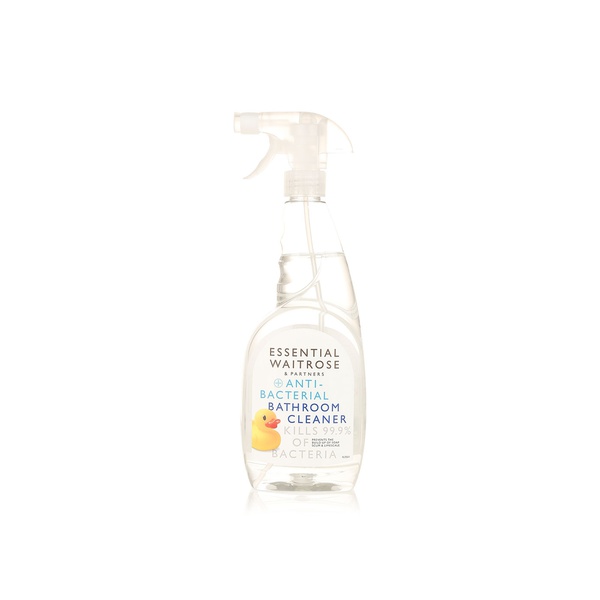 Essential Waitrose anti-bacterial bathroom cleaner 750ml - Waitrose UAE & Partners - 5000169580394