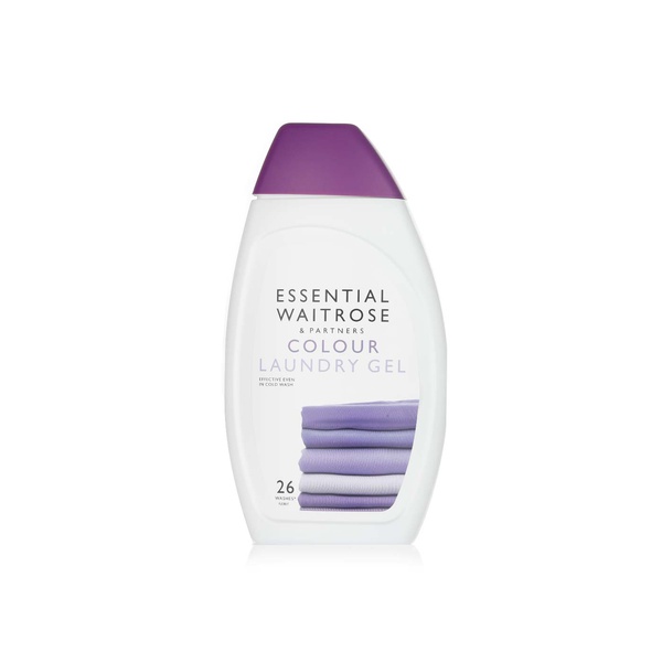 Essential Waitrose colour laundry gel 910ml - Waitrose UAE & Partners - 5000169581377