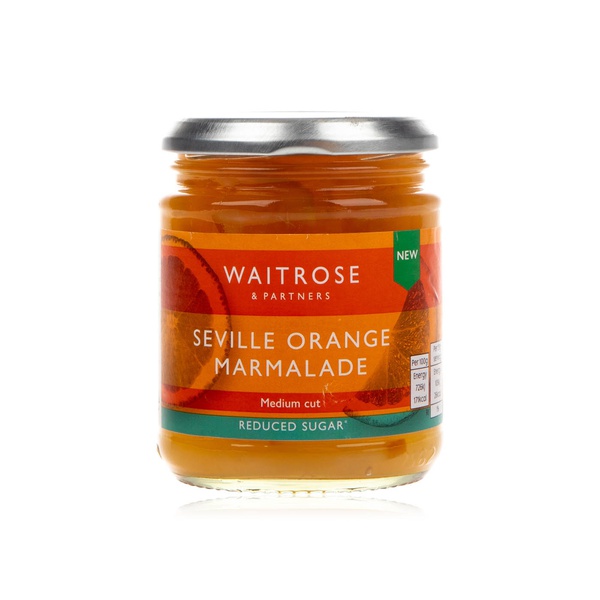 Waitrose reduced sugar orange marmalade 320g - Waitrose UAE & Partners - 5000169608845