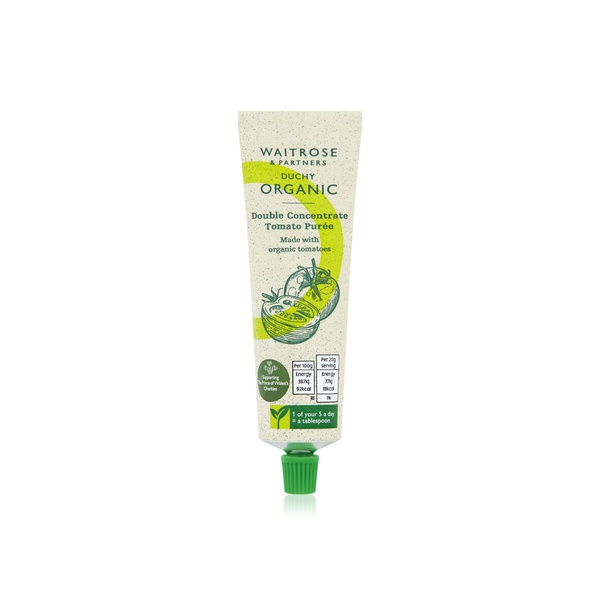 Waitrose Duchy Organic tomato puree 100g - Waitrose UAE & Partners - 5000169614167