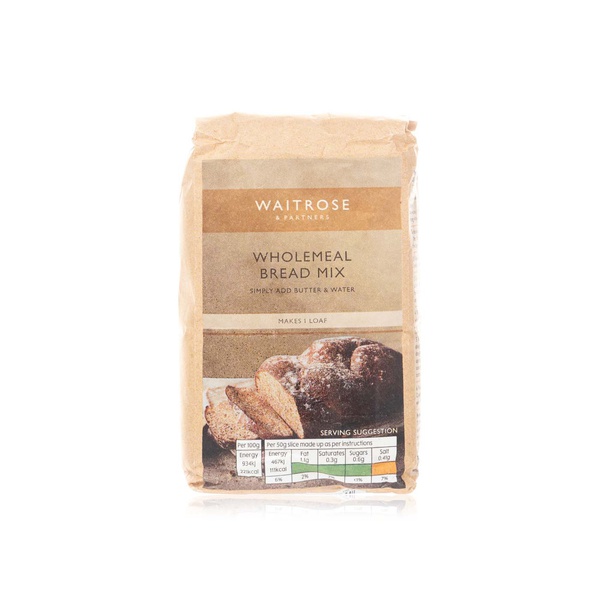 Waitrose wholemeal bread mix 500g - Waitrose UAE & Partners - 5000169614761