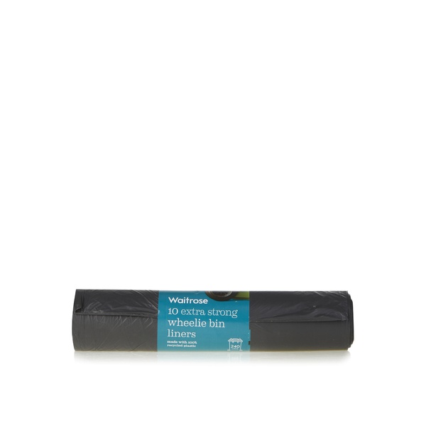 Essential Waitrose wheelie bin bag liners x10 - Waitrose UAE & Partners - 5000169764626