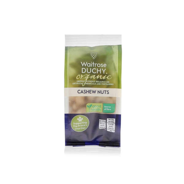 Waitrose Duchy Organic cashew nuts 100g - Waitrose UAE & Partners - 5000169846186