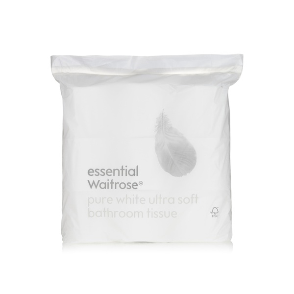 Essential Waitrose bathroom tissue white 2ply x9 rolls - Waitrose UAE & Partners - 5000169962732