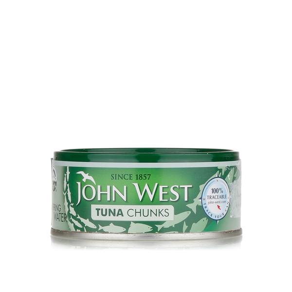John West tuna chunks in spring water 145g - Waitrose UAE & Partners - 5000171057822