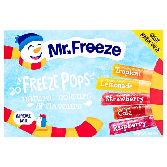 Mr Freeze Freezepops 20X20ml - 5000177494591
