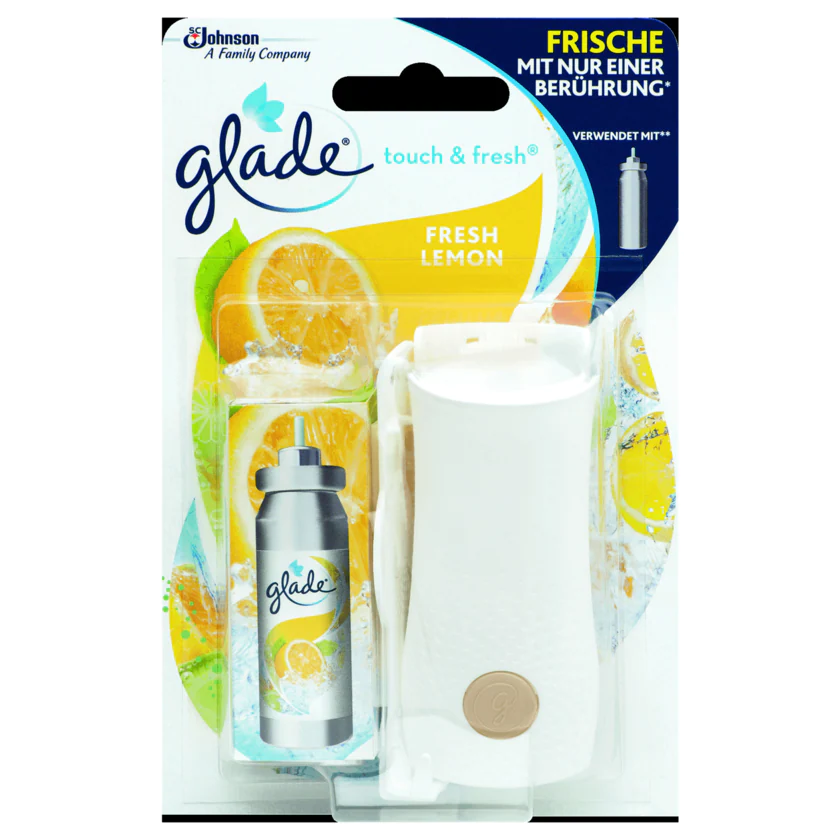 Glade Touch & Fresh Minispray Halter Fresh Lemon - 5000204075892