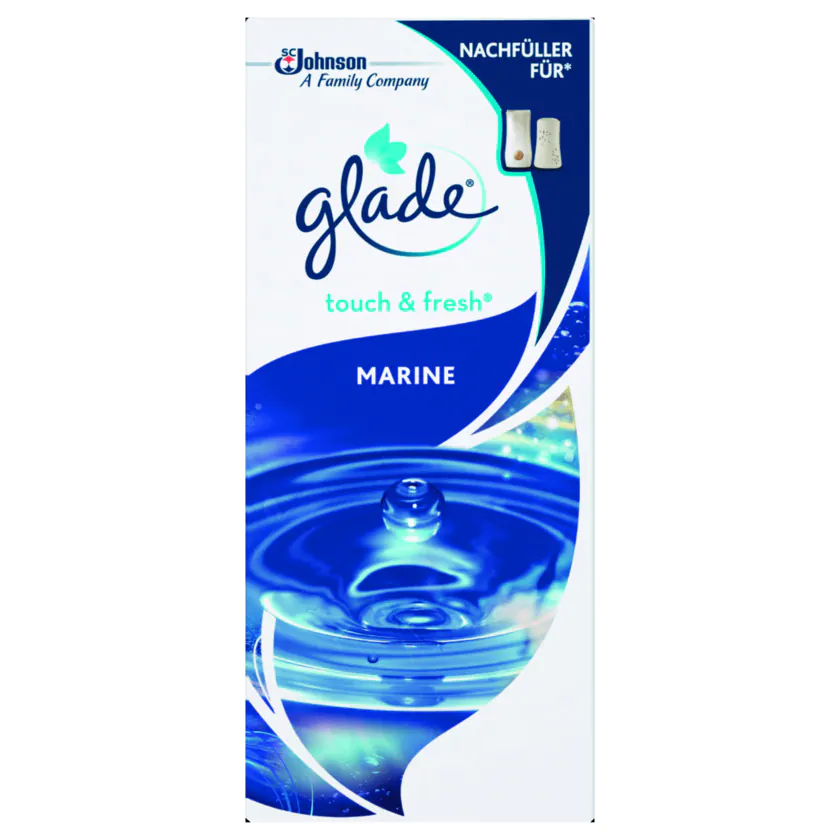 Glade Touch & Fresh Minispray Nachfüller Marine - 5000204078282