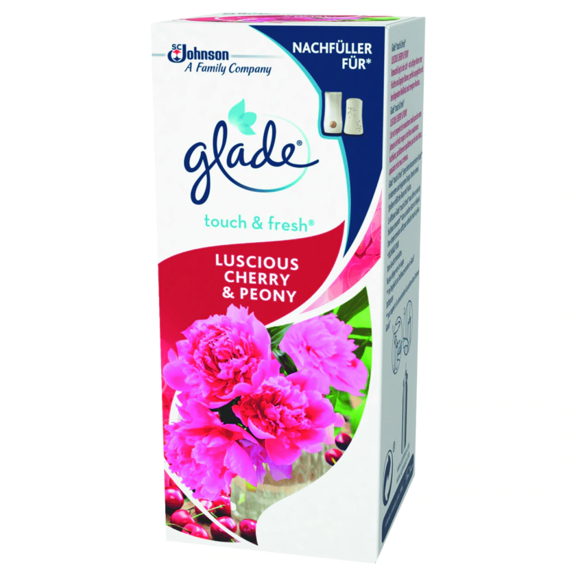 Glade Touch & Fresh Nachfüller Luscious Cherry & Peony 10ml - 5000204078442