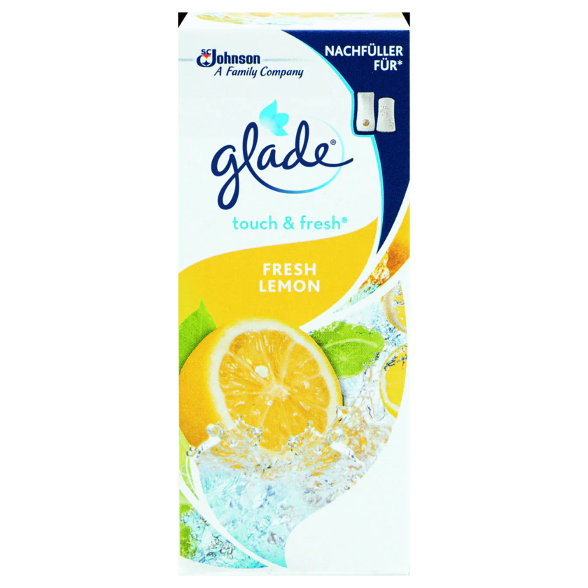 Glade Touch & Fresh Minispray Nachfüller Fresh Lemon - 5000204078473