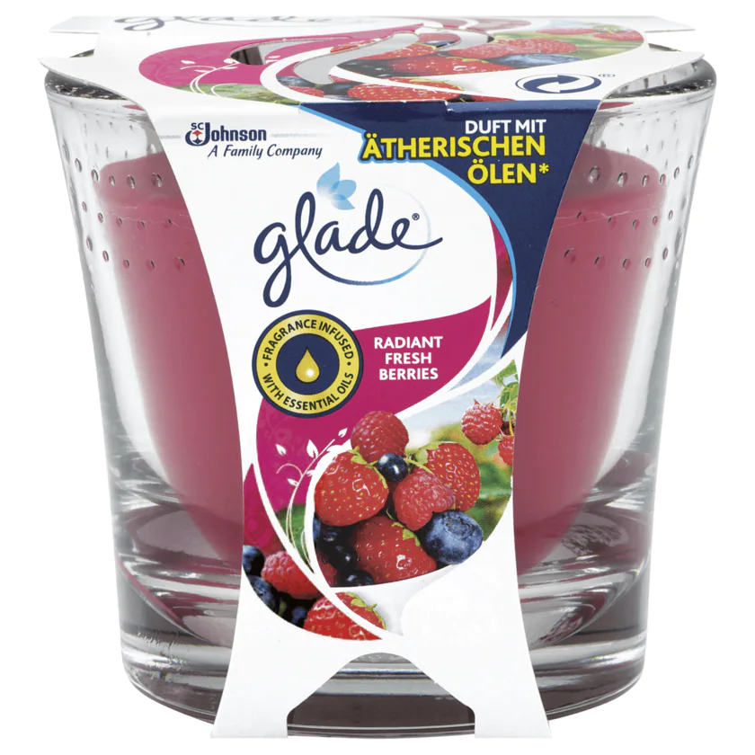 Glade Duftkerze Radiant Fresh Berries 129g - 5000204106060