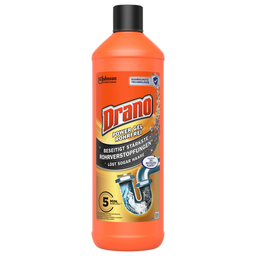 Drano Power-Gel Rohrfrei 1l - 5000204150735