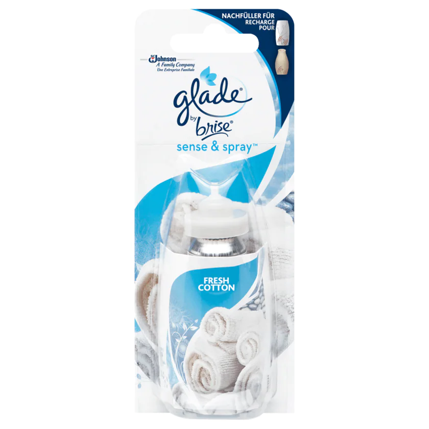 Glade by Brise Sense & Spray Nachfüller Fresh Cotton 18ml - 5000204598803
