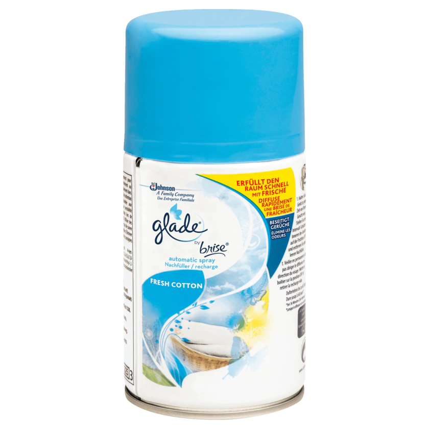 Glade by Brise Automatic Spray Nachfüller Fresh Cotton 269ml - 5000204731682